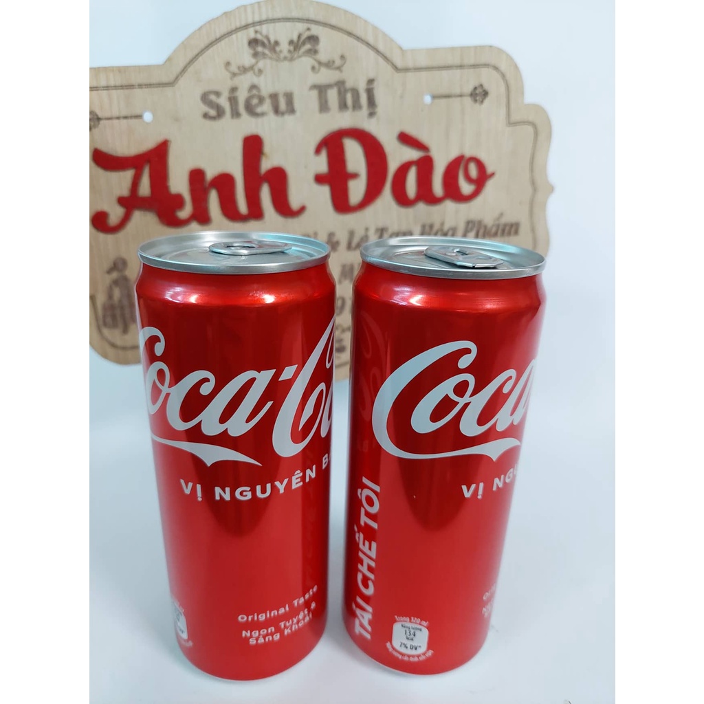 Sập giá lon Coca Cola 330ml