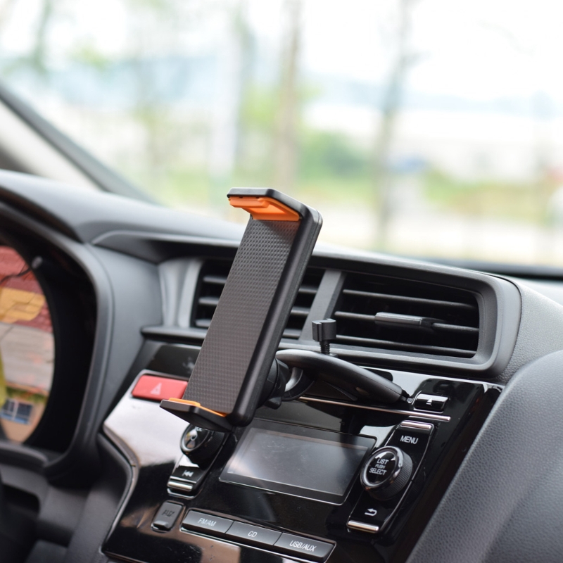 Bộ giá đỡ gắn điện thoại máy tính bảng dò GPS CD xoay 360 độ chuyên dụng cho xe ô tô