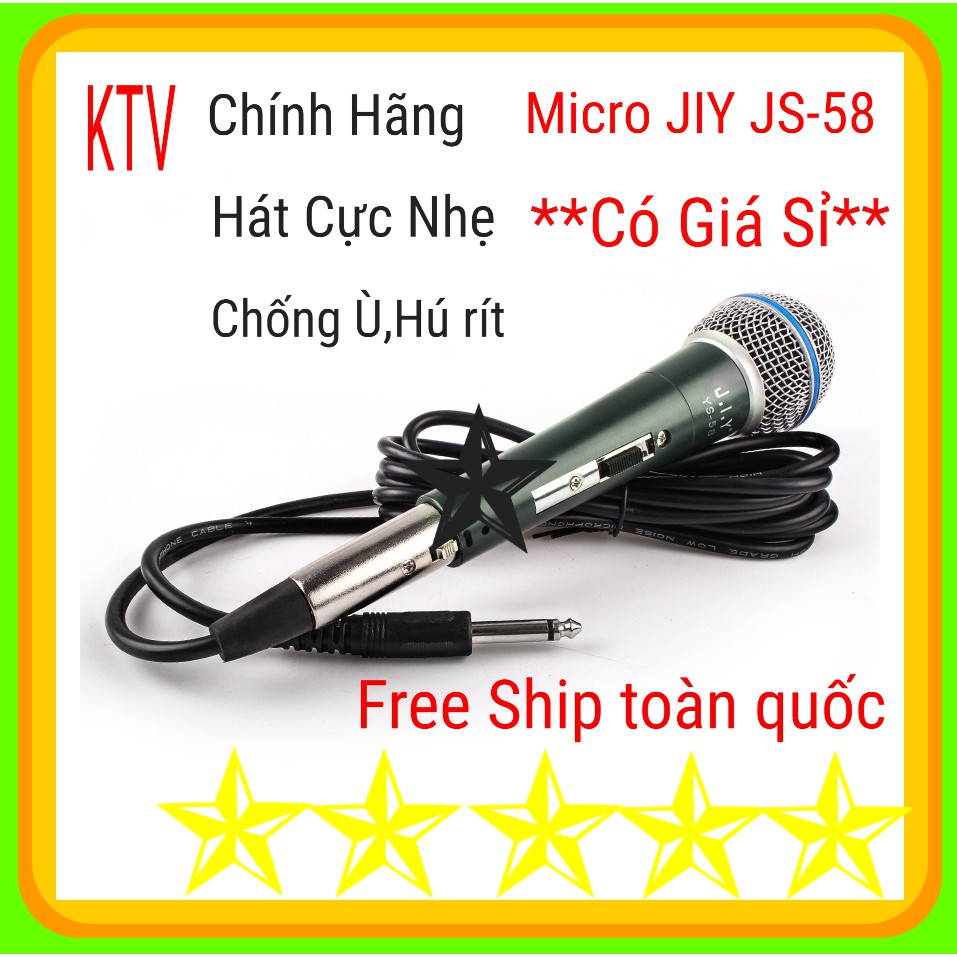 Micro có dây YS-58A chính hãng