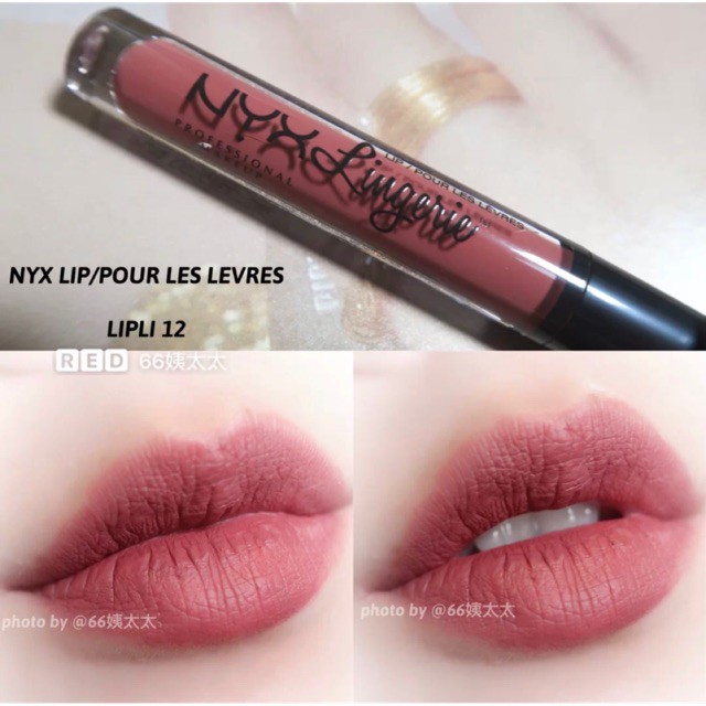 NYX - Son Kem Lỳ Nyx Lingerie Liquid Lipsticks 4ml