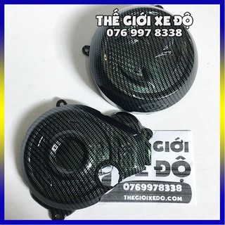 Ốp lốc máy ex 155 cacbon - bảo vệ lốc máy exciter 155 vva