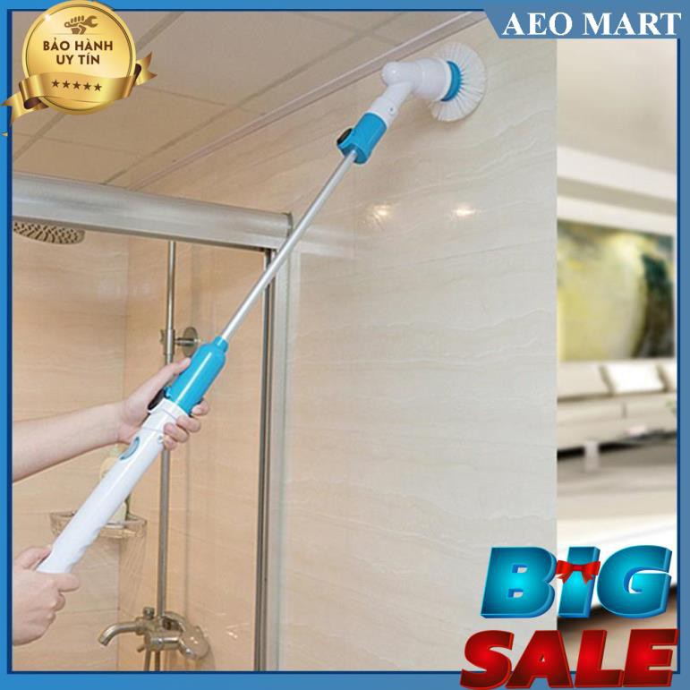 Big sale -  cây lau nhà thông minh bằng điện,Chổi điện đa năng chà vết bẩn thông minh 360 độ