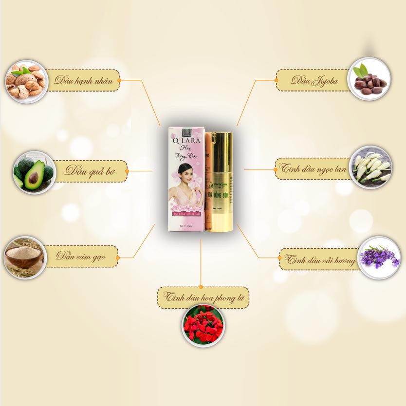 [Chính hãng] Tinh dầu nở ngực, tăng kích thước ngực Hoa Bồng Đào - Quyên Lara | BigBuy360 - bigbuy360.vn