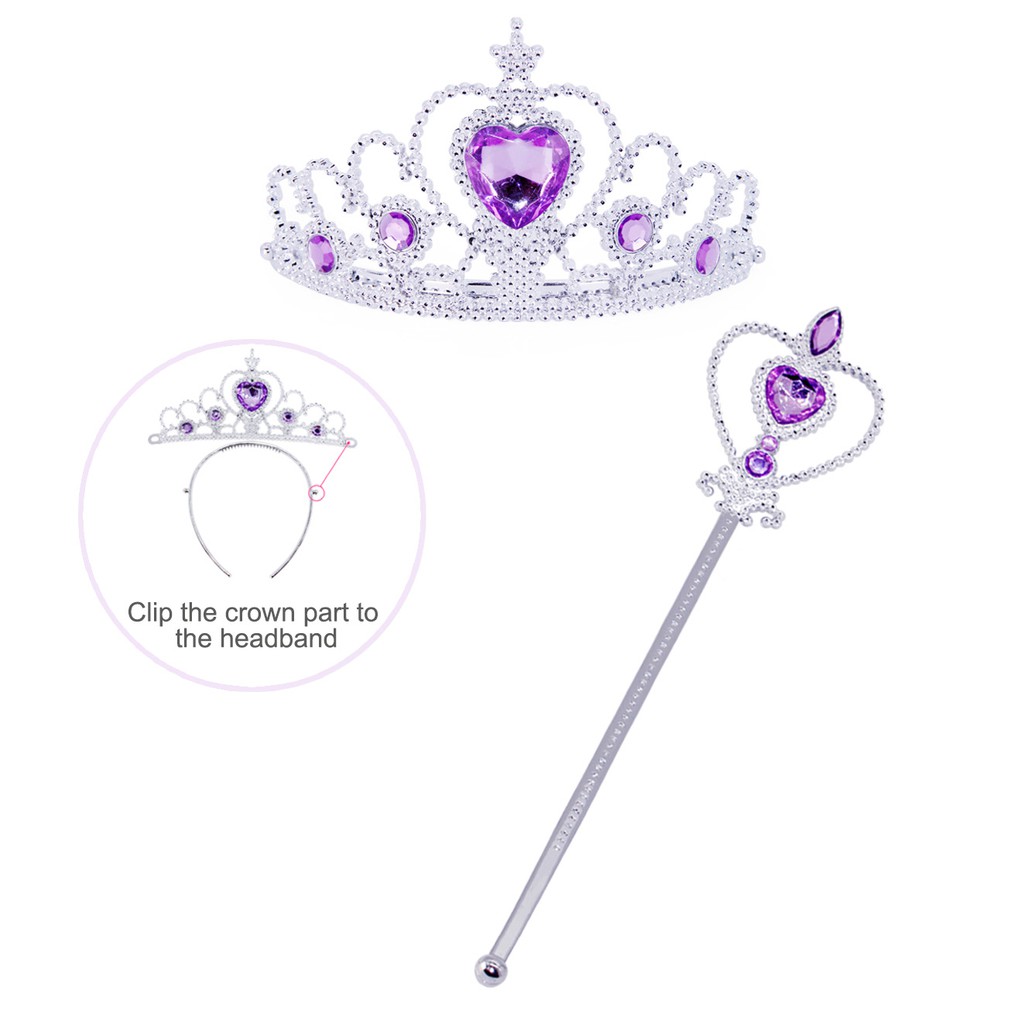 Bộ trang phục công chúa Elsa xinh đẹp thích hợp làm quà sinh nhật/ hoá trang Halloween cho bé