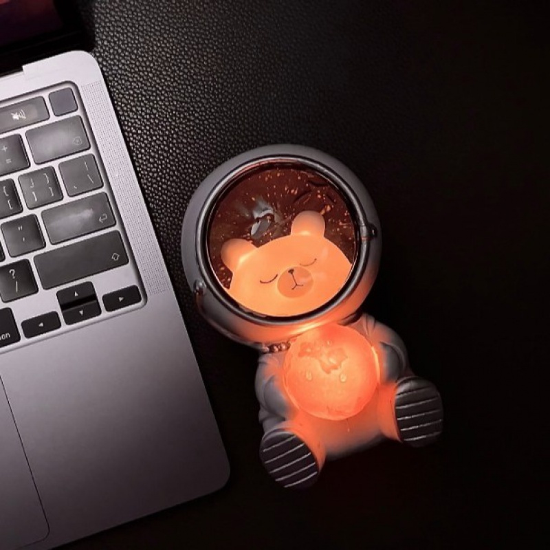 Đèn ngủ mèo, gấu phi hành gia siêu kute