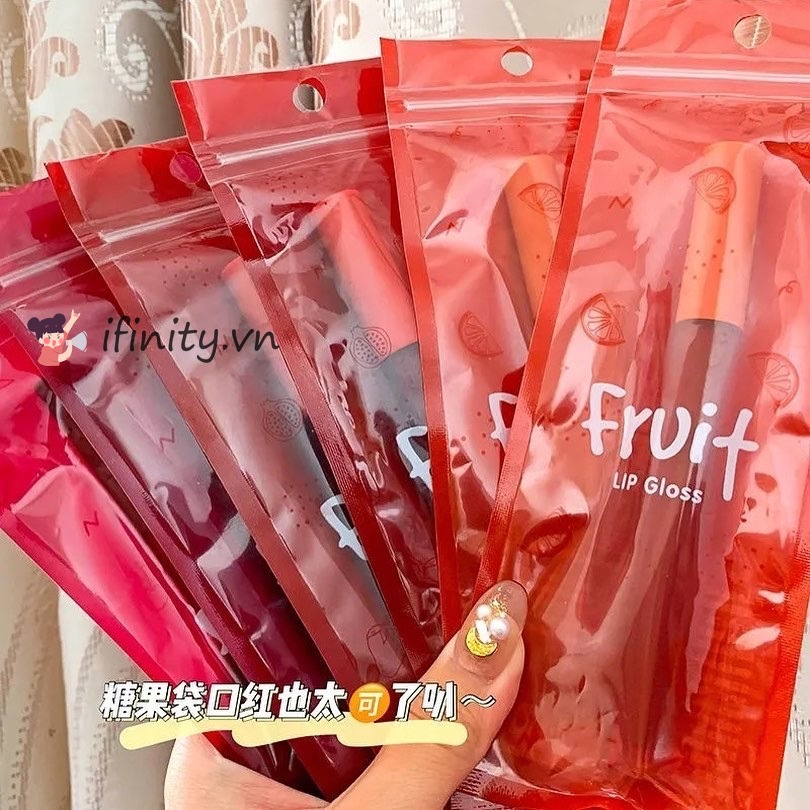 🍉Son lì Fruit mềm mịn như nhung chống thấm nước chống khô môi lâu trôi | BigBuy360 - bigbuy360.vn