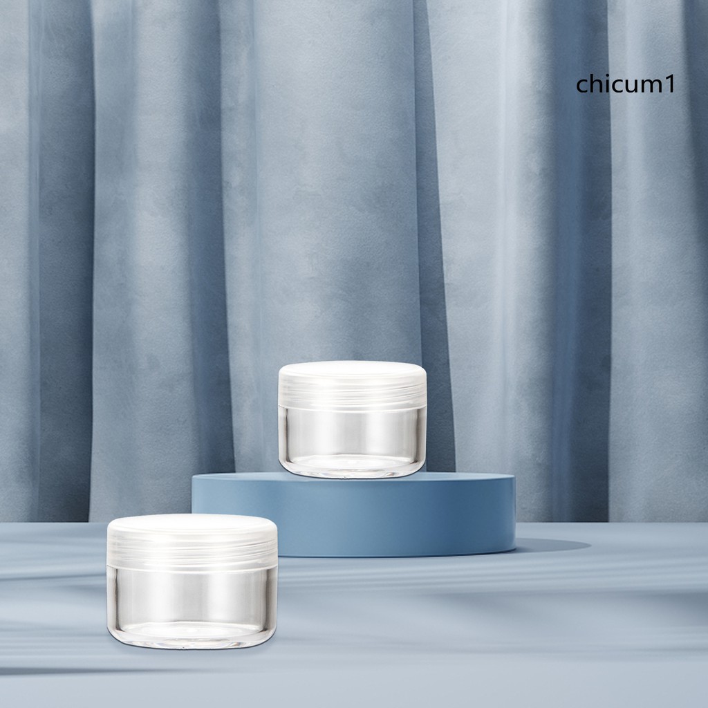 [Hàng mới về] Set 10 hộp đựng kem dưỡng da mắt có thể tái sử dụng tiện lợi cho nữ