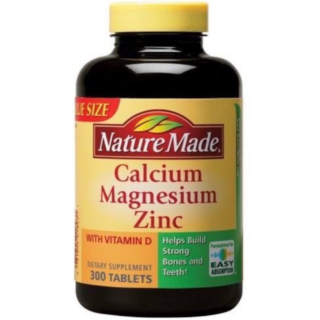 (300v) nature made Calcium Magie Zinc