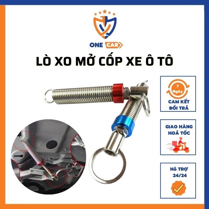 Lò xo mở cốp ô tô, lò xo tự động nâng mở cốp thông minh cho các dòng xe Sedan