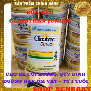Sữa Clinutren Junior của Nga 400g - Date Mới - Cho bé từ 1 tuổi