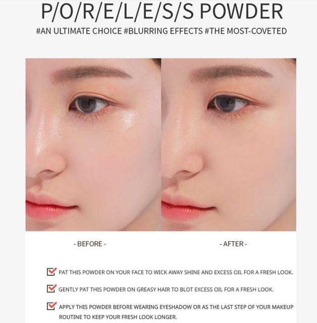3CE - Phấn Phủ Kiềm Dầu Blur Sebum Powder | BigBuy360 - bigbuy360.vn