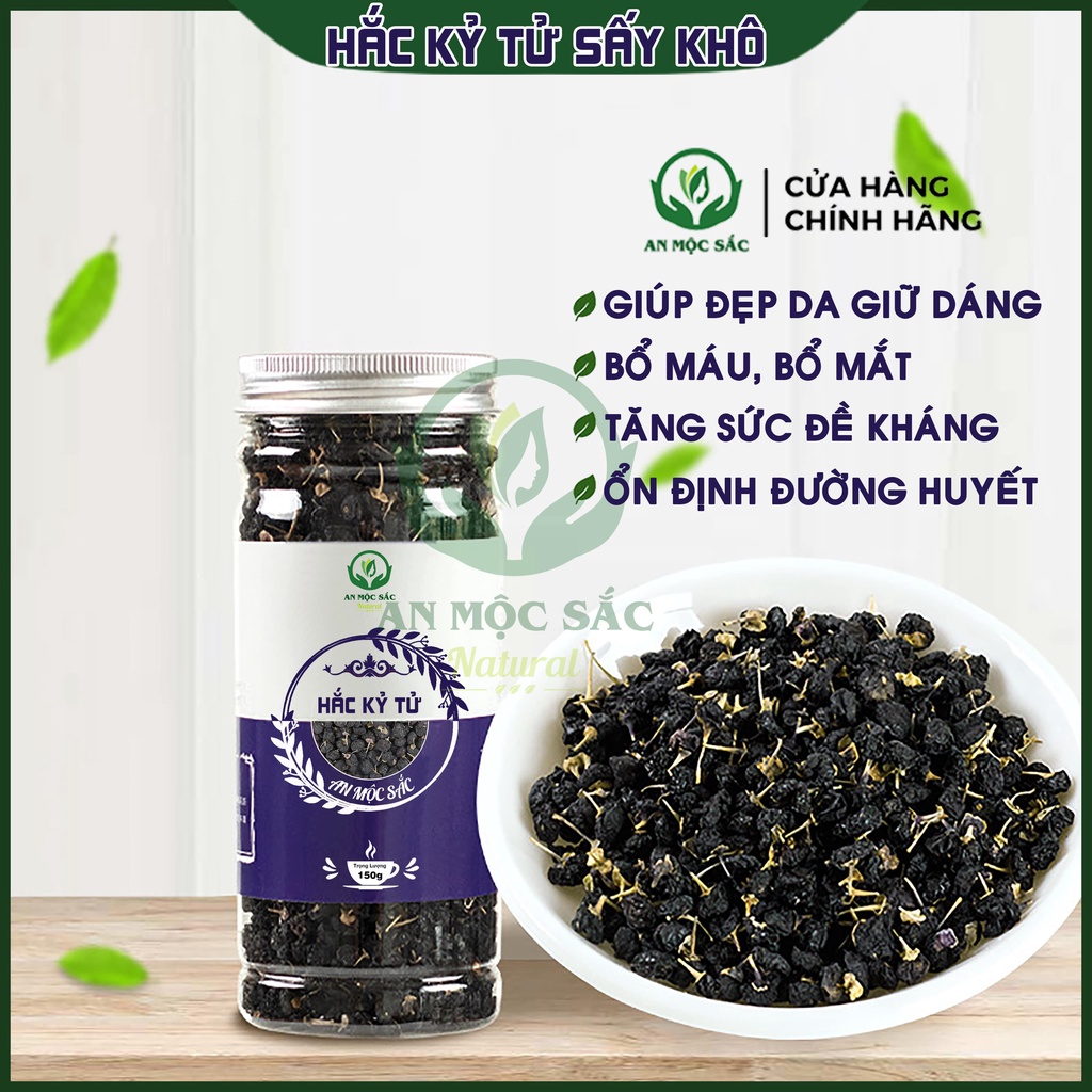 ✅ Hắc Kỷ Tử  Tây Tạng Sấy Khô Quả To Tự Nhiên An Mộc Sắc