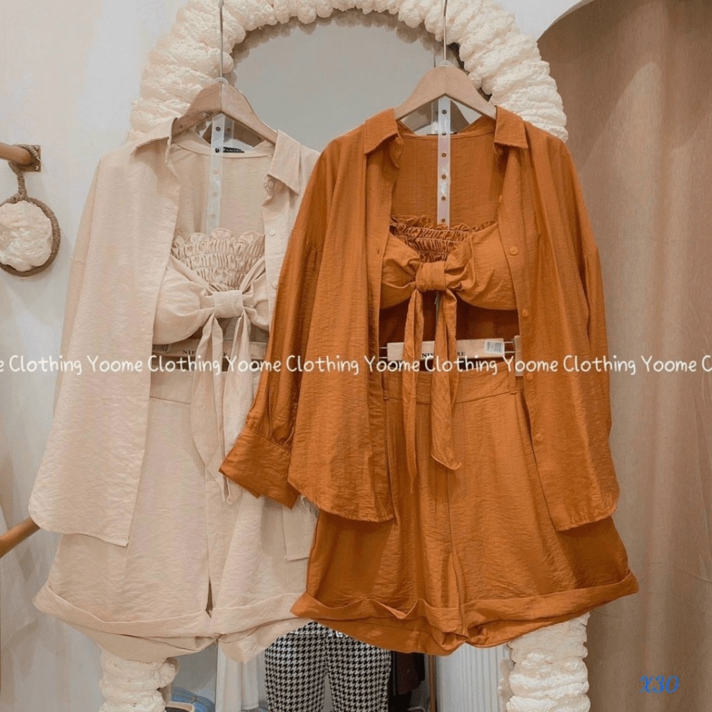 SET 3 MÓN CỰC XINH, CỰC CUTE CHO CHỊ EM ĐI DU DỊCH, ĐẶC BIỆT LÀ ĐI BIỂN UP Shop Valentina