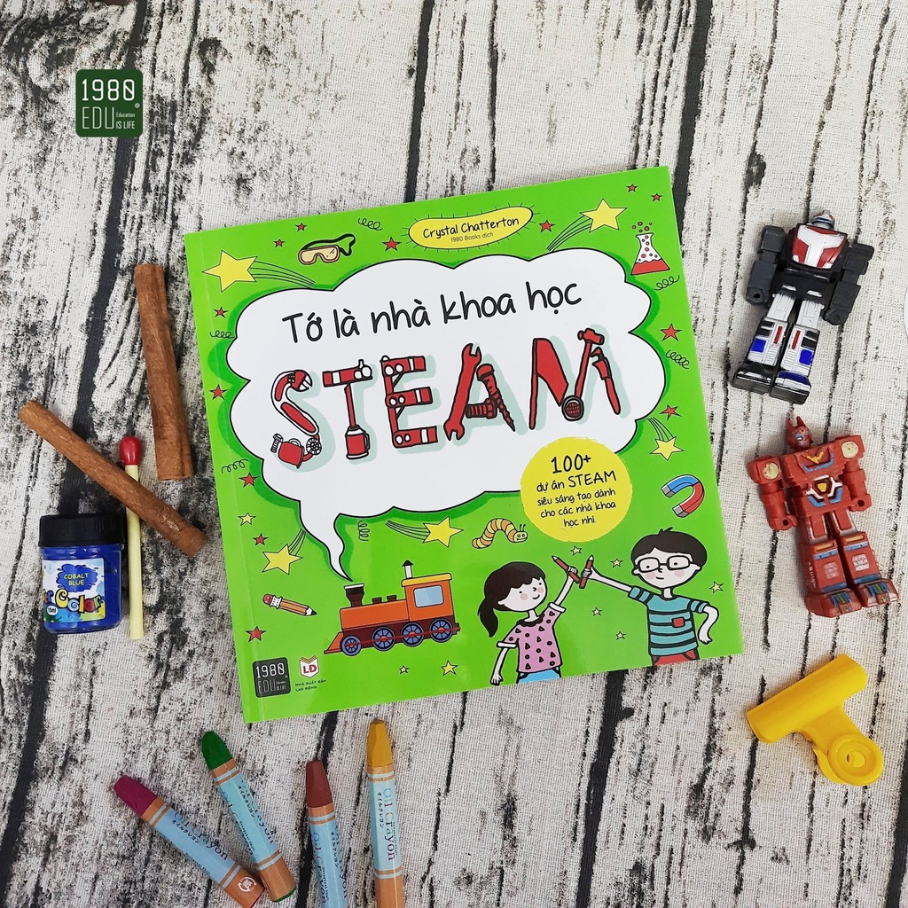 Sách - Steam - Tớ Là Nhà Khoa Học
