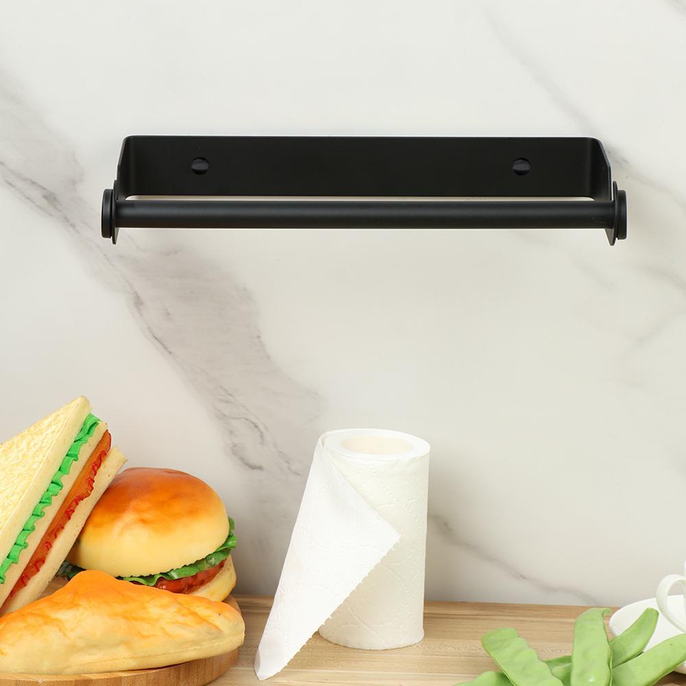 Giá Đỡ Khăn Giấy Cuộn Bằng Thép Không Gỉ Tiện Dụng Cho Phòng Tắm / Nhà Bếp