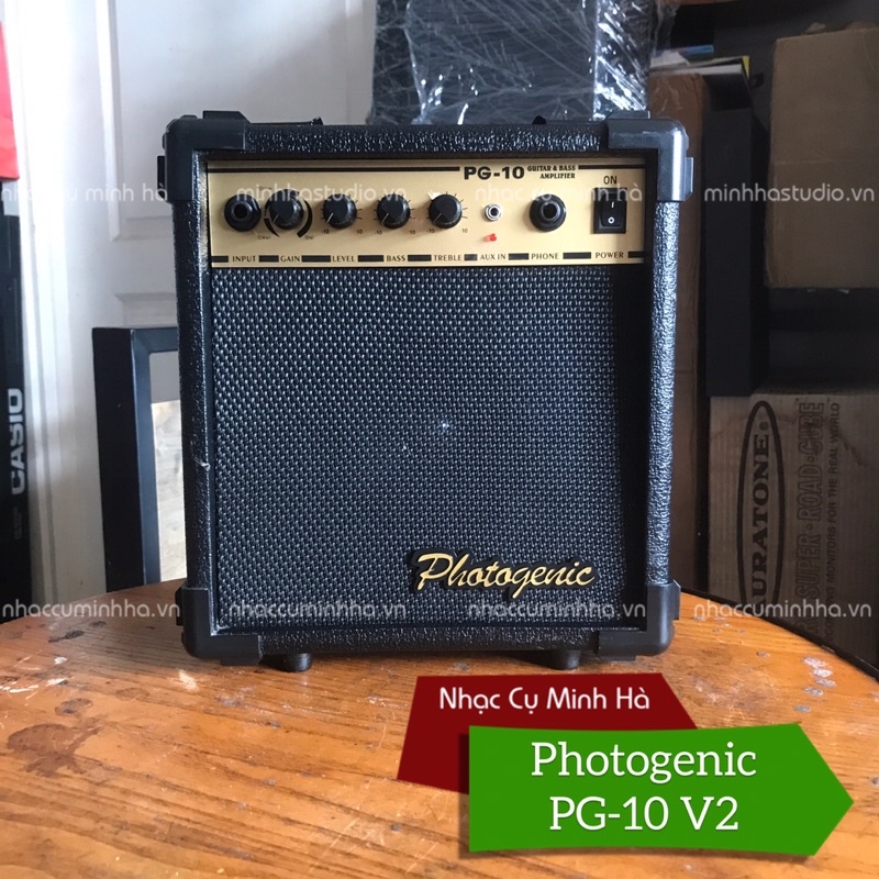 Ampli cho Guitar điện Photogenic PG-10 (V2) đã qua sử dụng, âm thanh rất sạch và hay