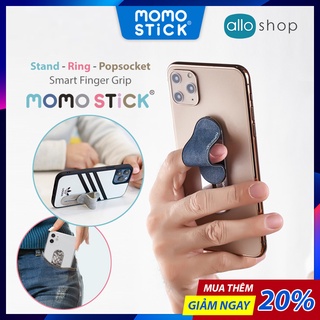 Giá Đỡ Điện Thoại MomoStick Đa Năng, Smart Finger Grip Nhiều Màu Và Hoa Văn Lựa Chọn, Dùng Cho Tất Cả Điện Thoại