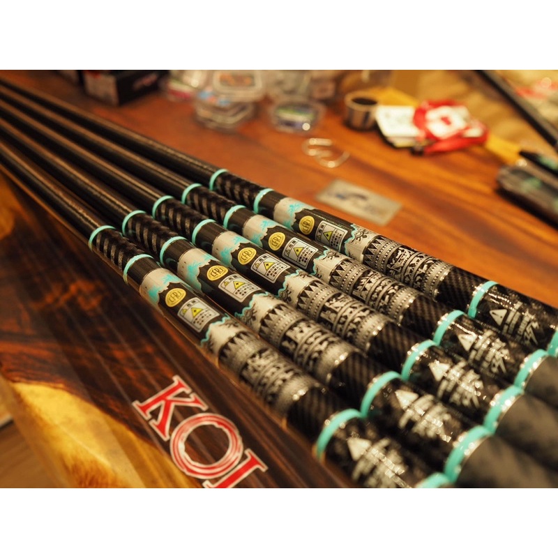 Cần câu KOI Rồng Việt Blue và Yellow phiên bản limited chỉ có 100 cây thôi