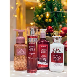 [BILL MỸ] WINTER CANDY APPLE - BỘ XỊT THƠM DƯỠNG THỂ BATH AND BODY WORKS