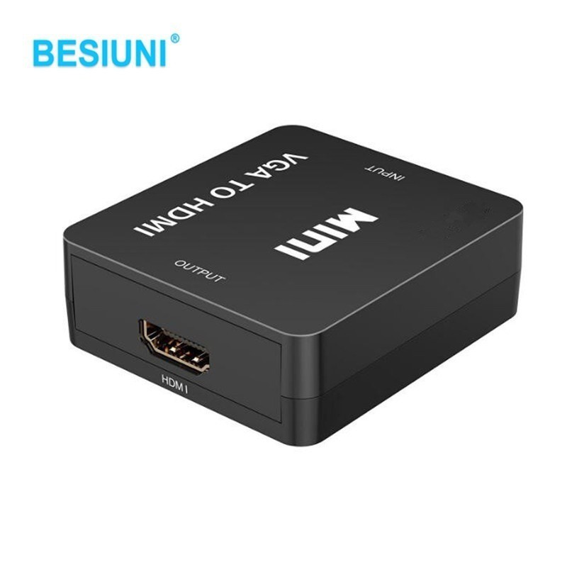 Thiết bị chuyển cổng kết nối 1080P VGA sang HDMI với âm thanh VGA2HDMI 1080P cho máy tính/ TV