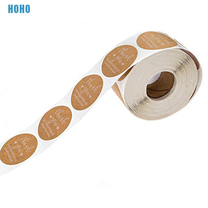 Cuộn 500 Miếng Dán Chữ Thank You Xinh Xắn | BigBuy360 - bigbuy360.vn