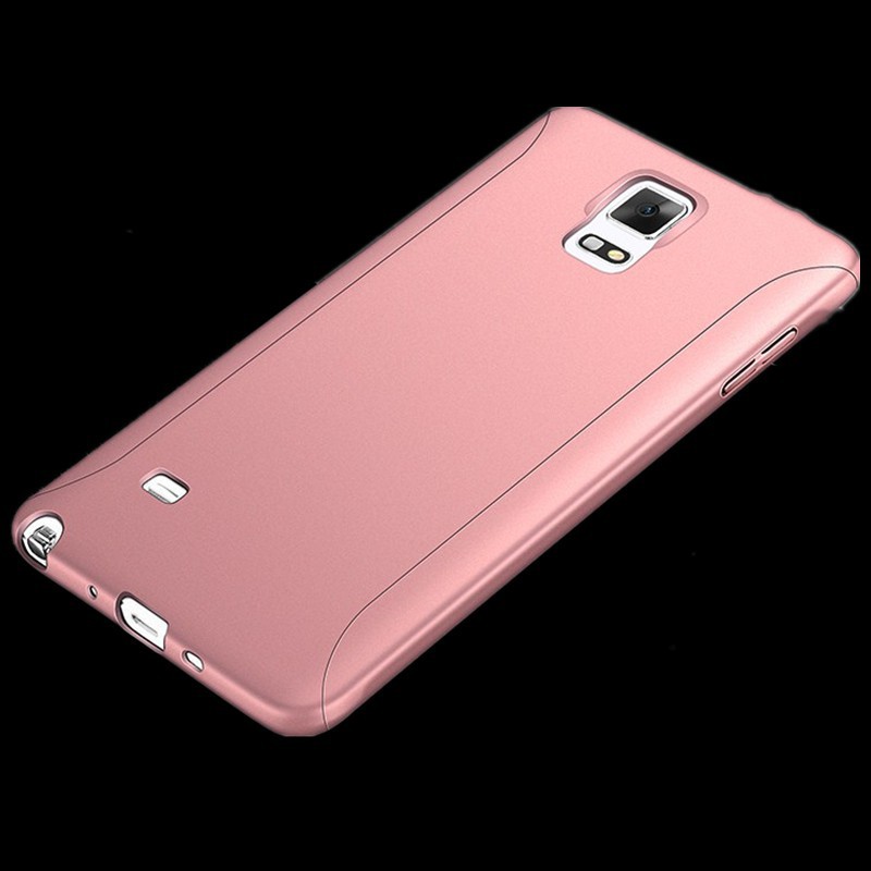Ốp lưng cứng bảo vệ toàn thân cho điện thoại Samsung Note 4 360°