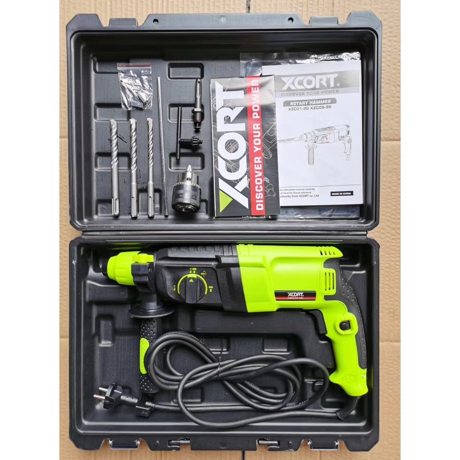 Máy khoan cầm tay - Máy khoan đục bê tông 3 chức năng 850W