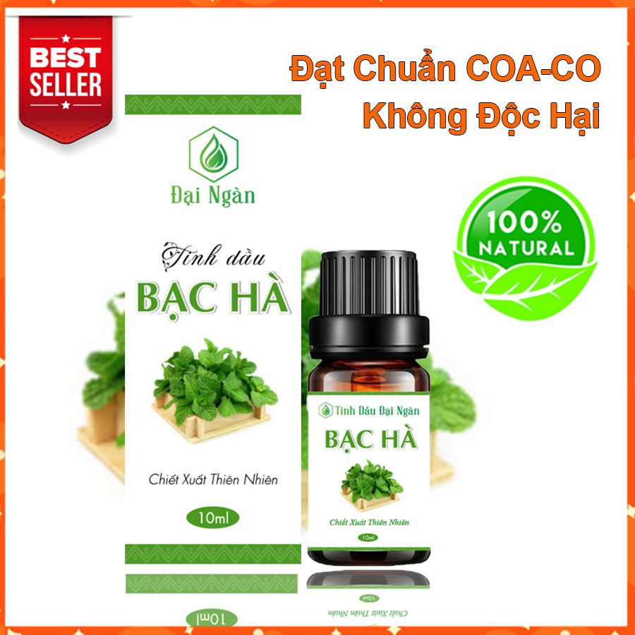 Tinh dầu Bạc Hà hương thiên nhiên 10ml