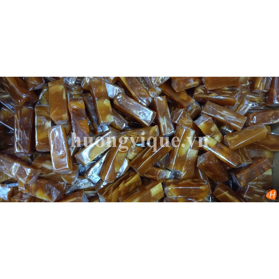 Kẹo Mãng Cầu Dừa Non - Túi Zip 500g - Đặc Sản Bến Tre
