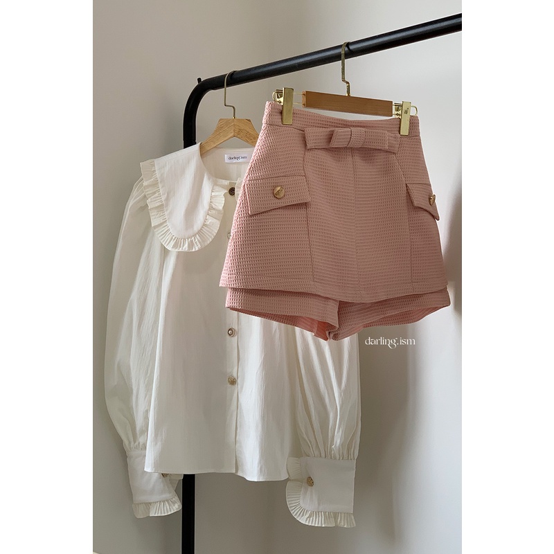 DARLING.ISM - Quần dáng váy kèm nơ Viola skort vải puply