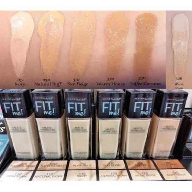 (hàng Mới Về) Kem Nền Maybelline Fit Me Series Chất Lì Không Gây Lỗ Chân Lông | BigBuy360 - bigbuy360.vn