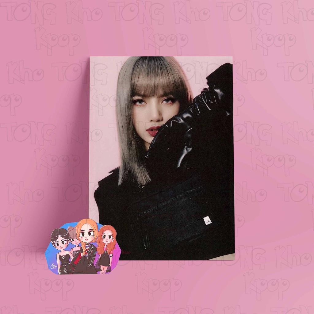 (NHIỀU MẪU) Tấm Poster cao cấp giấy 260gsm in hình BLACK/PINK KILL THIS LOVE idol Kpop ảnh đẹp