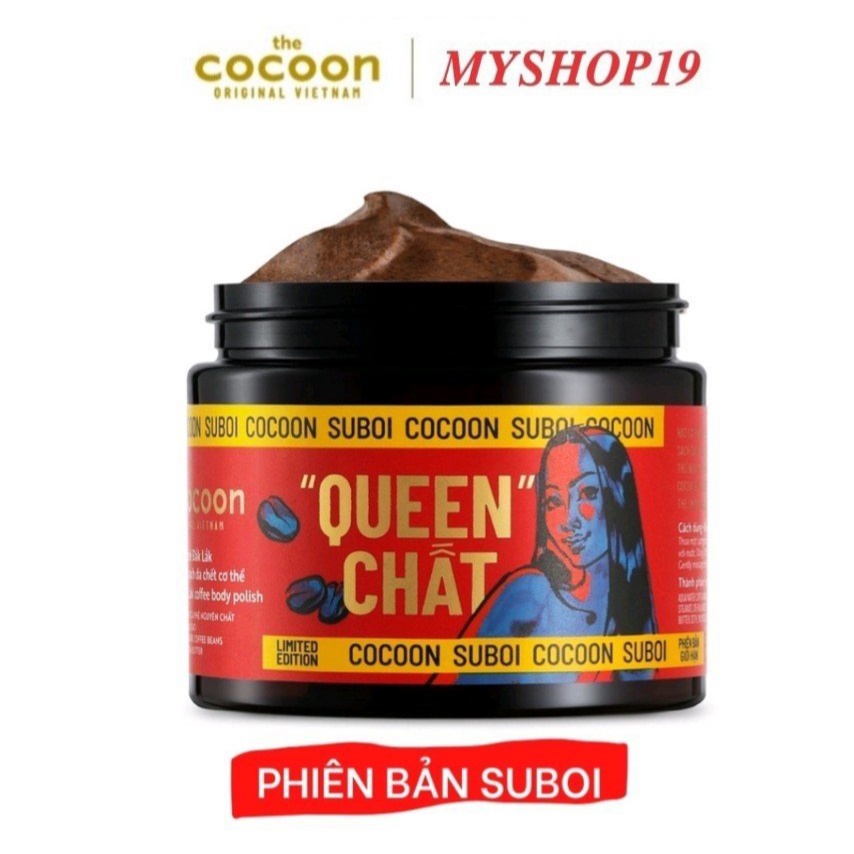 Cà phê Đắk Lắk làm sạch da chết cơ thể cocoon 200ml