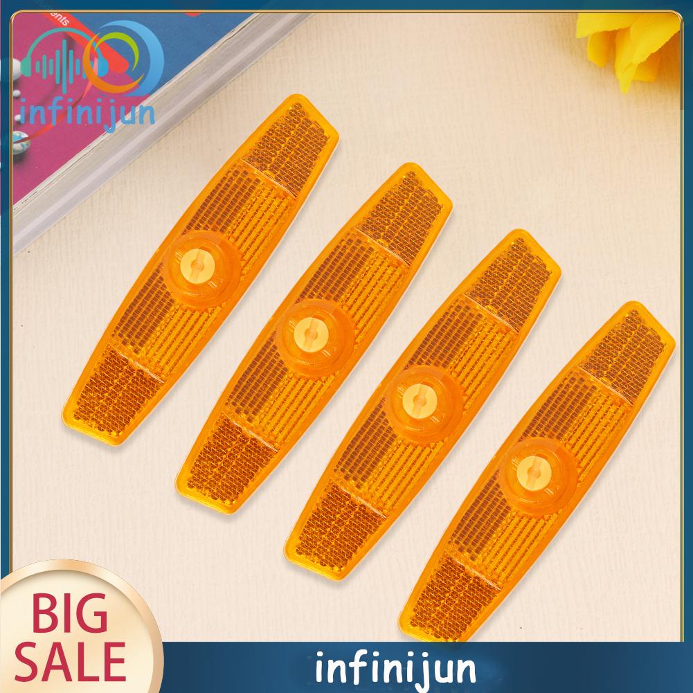 Bộ 4 kẹp phản quang gắn căm xe đạp chất lượng