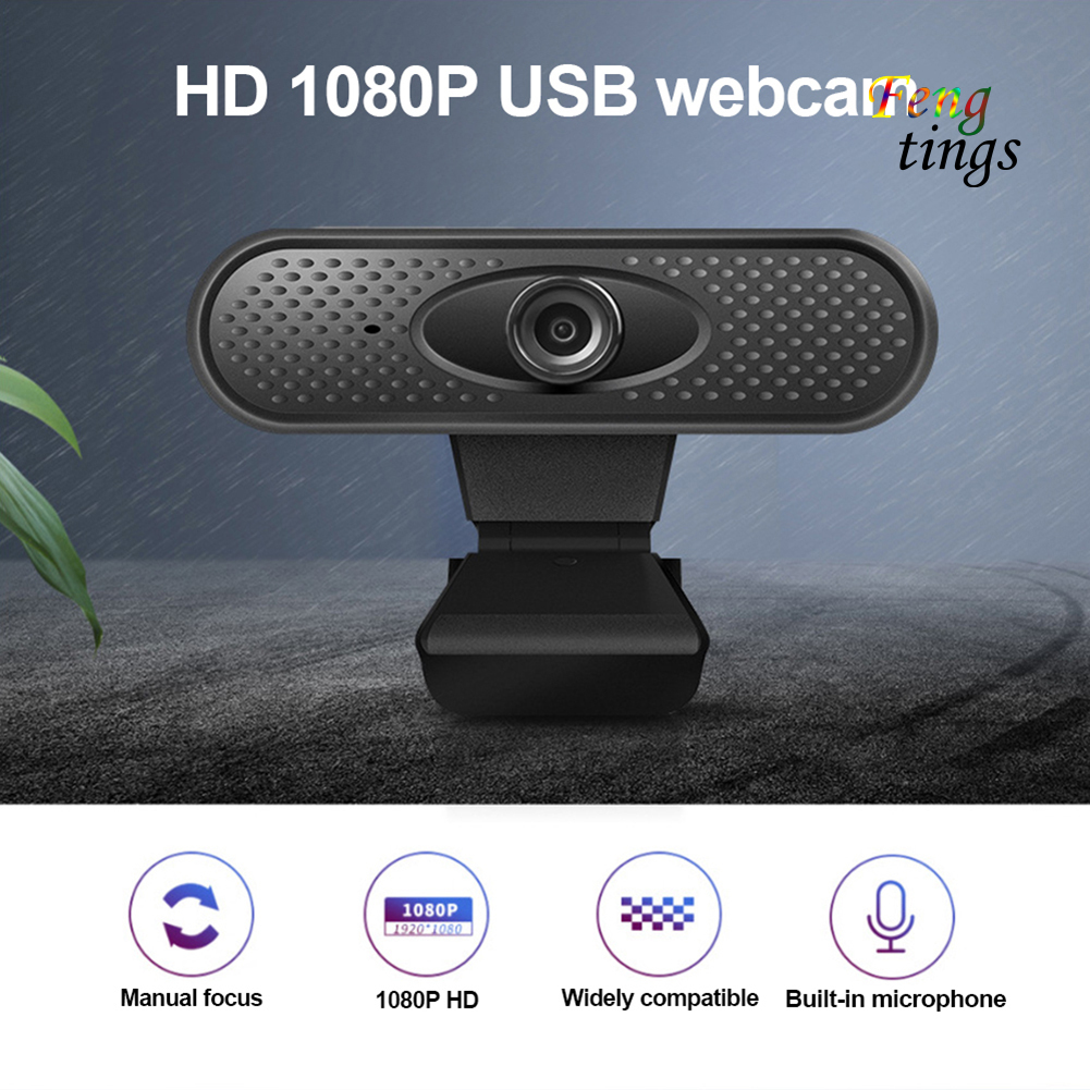 【TL】HD 720P/1080P Driver-free Video Webcam Camera for Online Teaching Live Broadcast