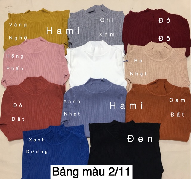 Áo len tăm cổ cao 3 phân màu trơn co dãn dáng ôm body len mềm mịn Ảnh thật mã AL04 | BigBuy360 - bigbuy360.vn