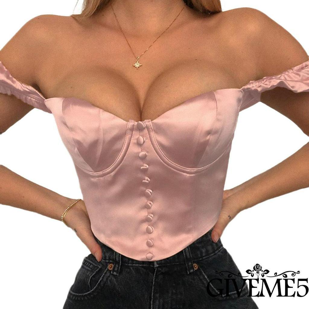 Áo lửng tay ngắn thời trang quyến rũ dành cho nữ