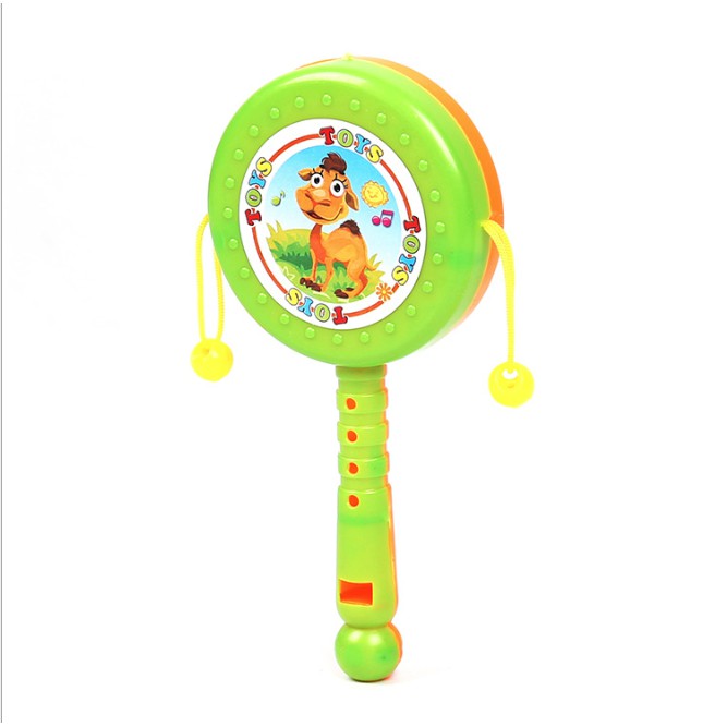 Đồ Chơi Trống Lắc Cầm Tay Baby Bằng Nhựa [ĐỒ CHƠI TRẺ EM] quà tặng cho bé