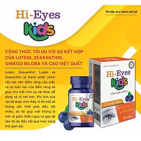 [NHẬP KHẨU CHÍNH HÃNG] BỔ MẮT TRẺ EM HI - EYES KIDS