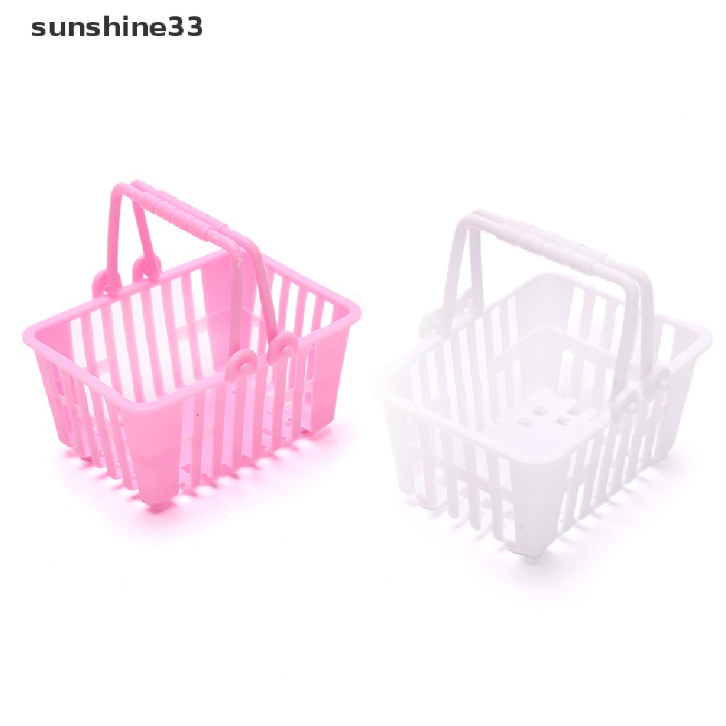 1 Giỏ Xách Tay Mua Sắm Siêu Thị Mini Cho Nhà Búp Bê