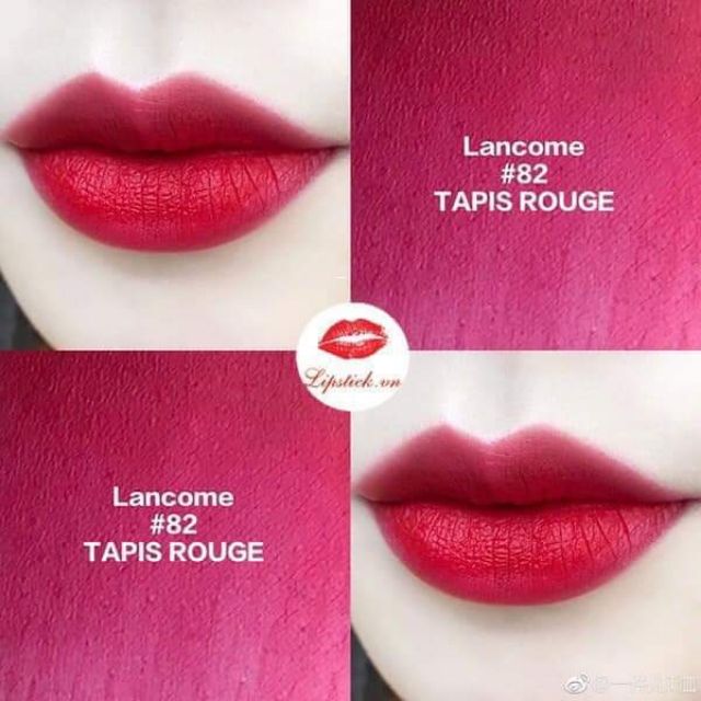 lancome tapis rouge