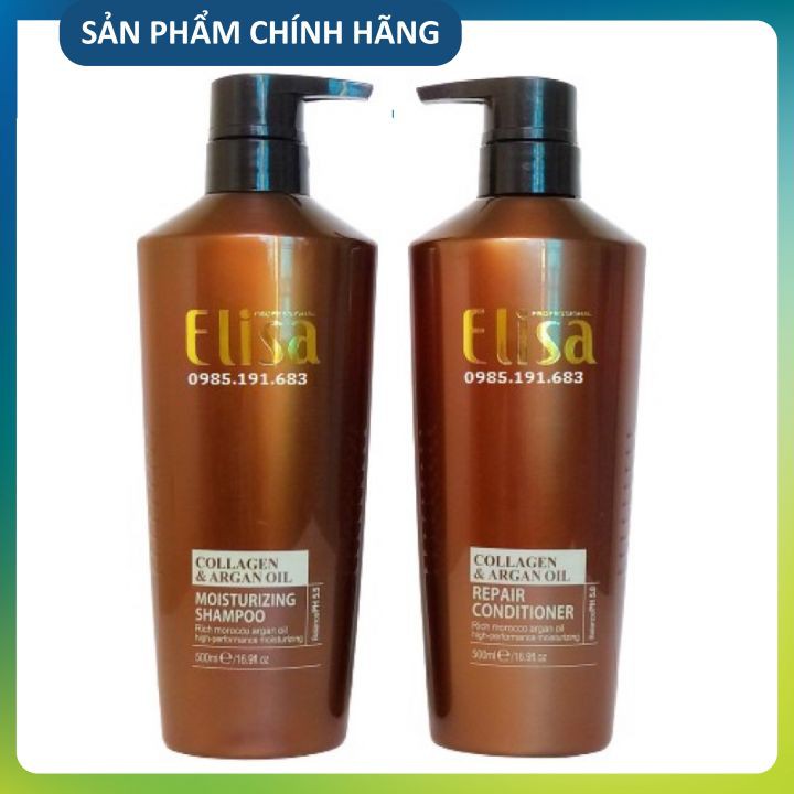⭐️⭐️Dầu Gội Elisa 800ml Phục Hồi Tóc Hư Tổn