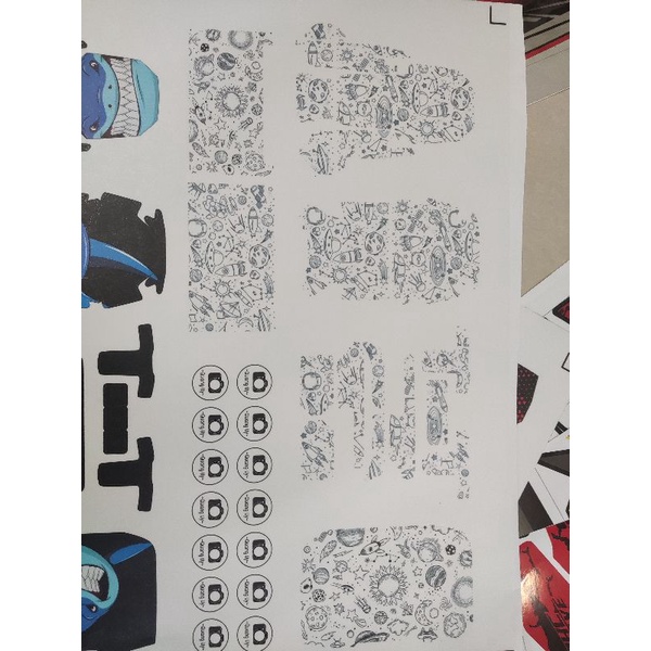 Skin Decal Dán Trang Trí Flycam Mavic Mini - Mini Se - Mini 2 - Dán Hub Sạc - Phiên Bảng Sticker Trắng Đen Vũ Trụ