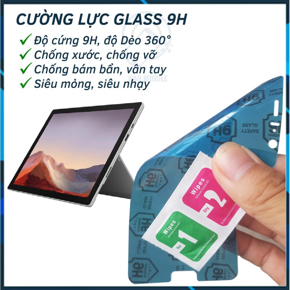 Dán cường lực dẻo nano Full màn cho Surface Pro 7 12.3inch