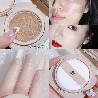 Phấn tươi xixi kèm bông phấn