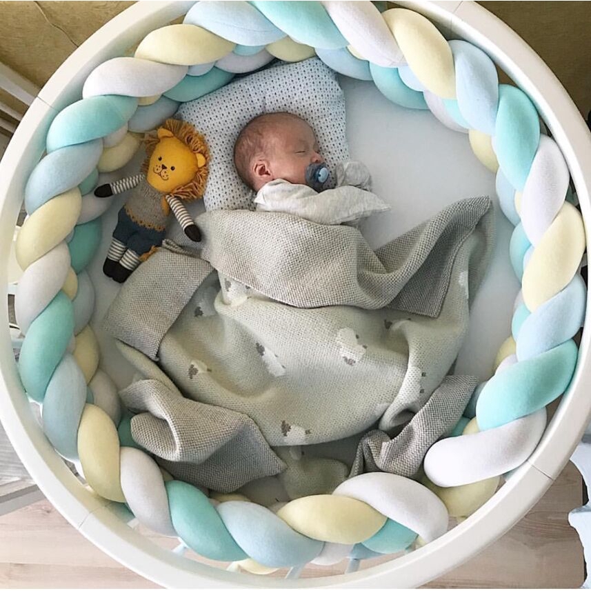 Đệm chắn nôi em bé kích thước 5m / 197inch tiện dụng