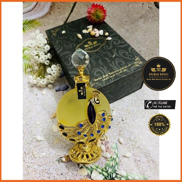 Tinh Dầu Nước Hoa Dubai Phượng Hoàng Gold 35ml hình con công - Mùi hương Fantsya Sexy Girl