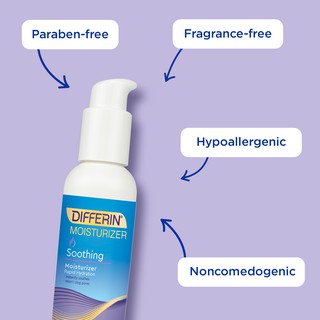 Kem dưỡng ẩm Differin Soothing Moisturizer 118ml