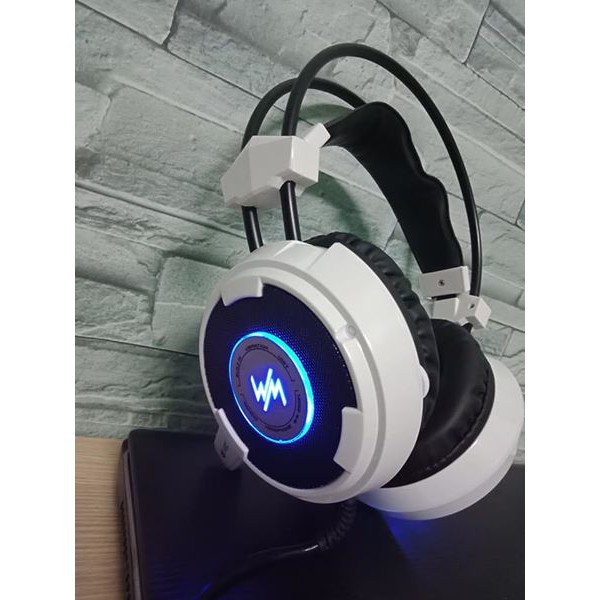 Tai nghe Game Thủ, có Mic, Wang Ming 8900L Chuyên game có Led I Gaming Headphone WangMing 8900L LED