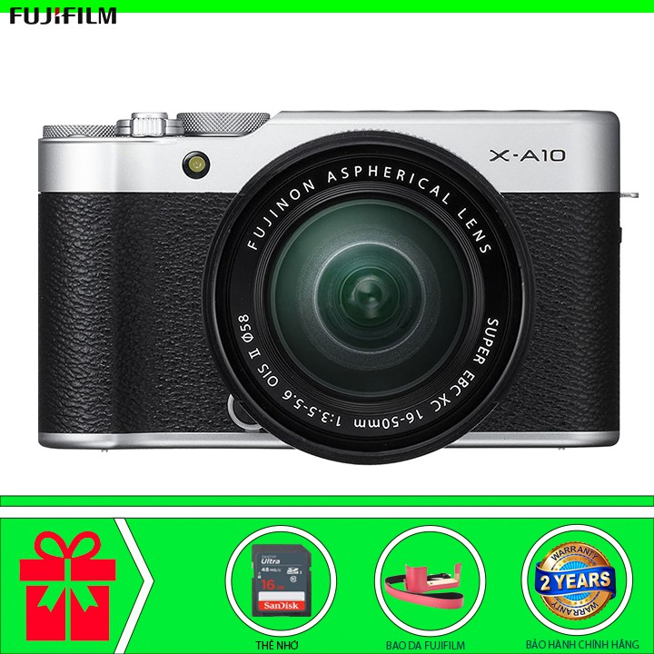 Máy Ảnh Fujifilm X-A10 + 16-50mm Chính hãng (Bảo hành 2 năm)